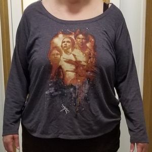 Women's Graphic Long Sleeve Top